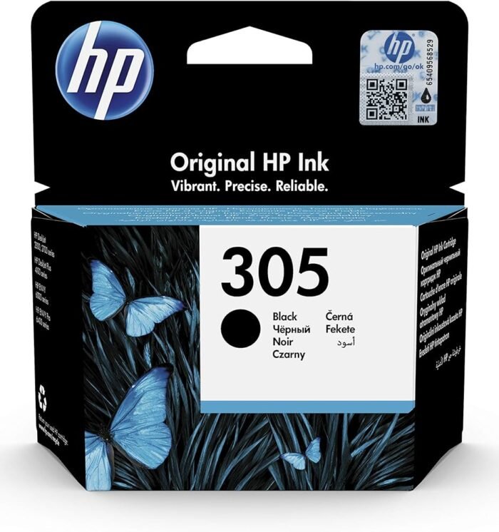 حبر طابعة hp أسود